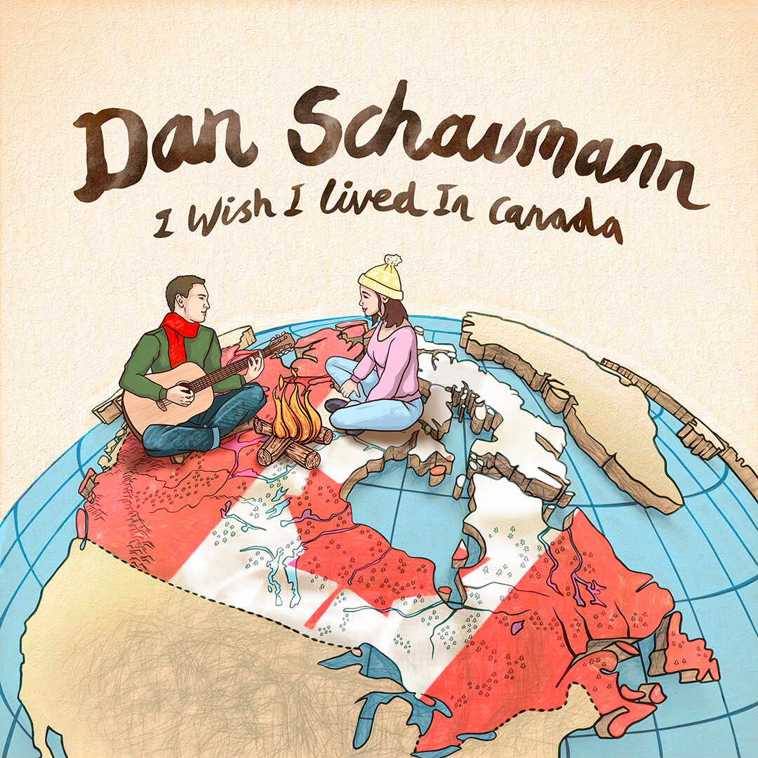 I Wish I Lived In Canada - Dan Schaumann [EP Artwork]