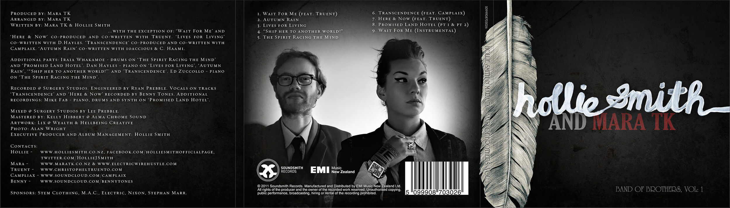 HOLLIE SMITH & MARA TK 'BAND OF BROTHERS'