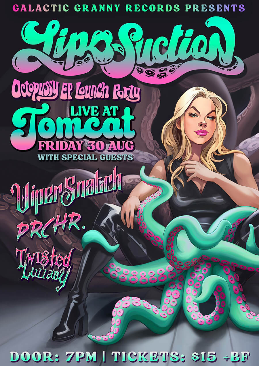 Liposuction 'Octopussy' [Gig Poster]