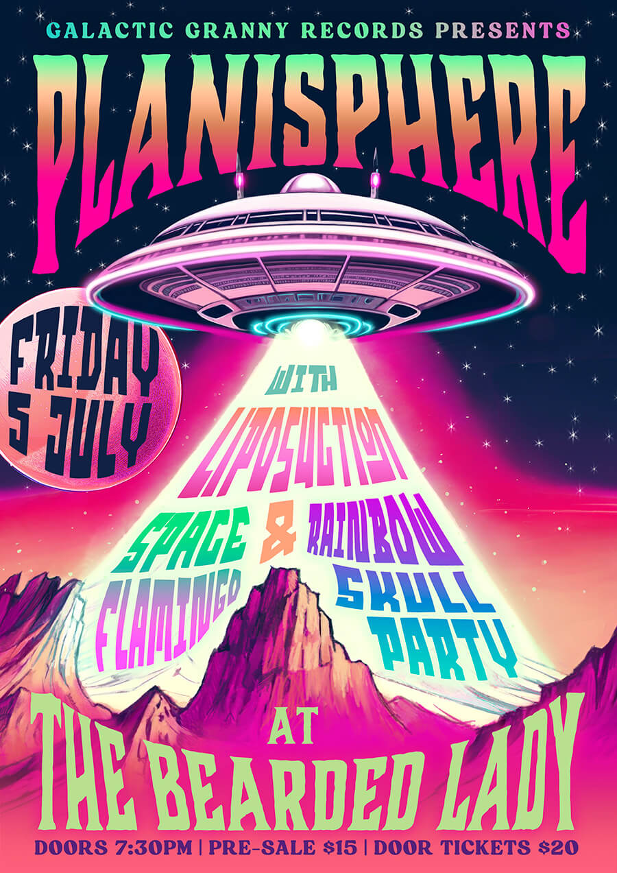 Planisphere [Gig Poster]