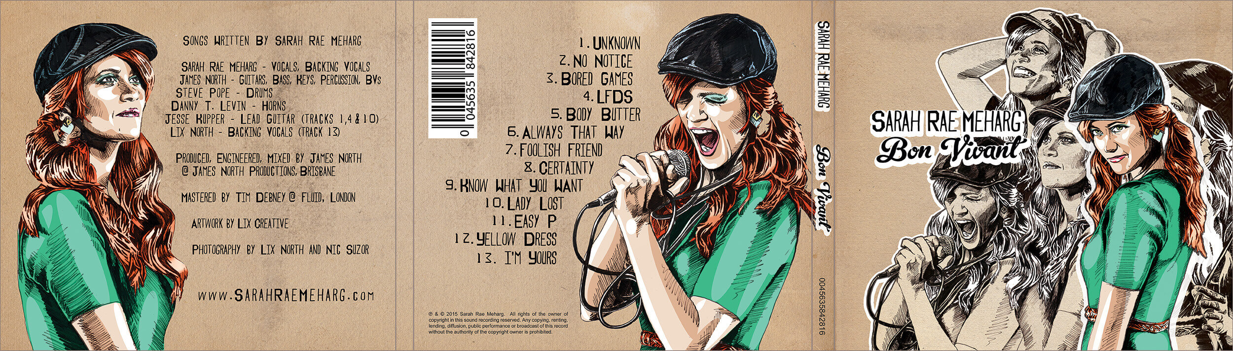 SARAH RAE MEHARG 'BON VIVANT'