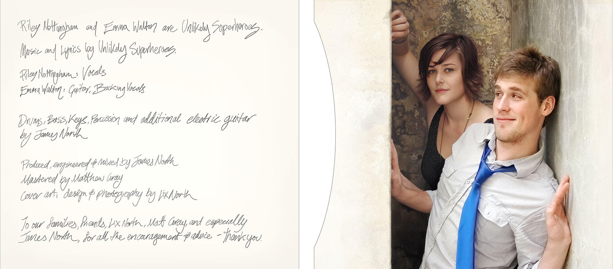 UNLIKELY SUPERHEROES 'SHOOTING DOVES'